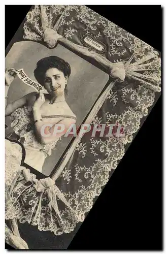 Cartes postales Folklore Dentelle Dentelliere Point d'Alencon