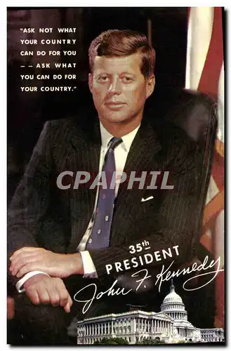 Cartes postales moderne President John F Kennedy