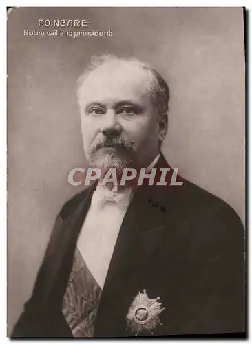 Cartes postales Poincare Notre vaillant President