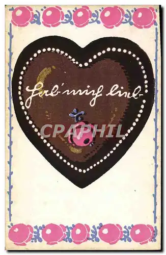 Cartes postales Fantaisie Coeur