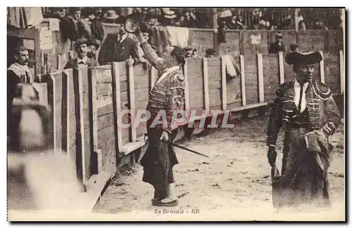 Ansichtskarte AK Corrida Course de taureaux Le brindis