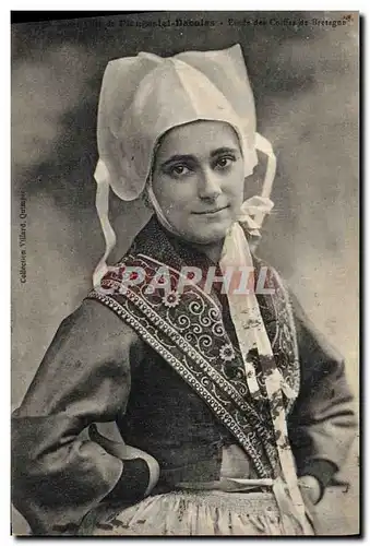 Cartes postales Folklore Jeune fille de Plougastel Daoulas