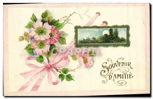 Cartes postales Fantaisie Fleurs