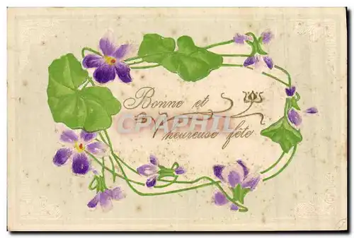 Cartes postales Fantaisie Fleurs