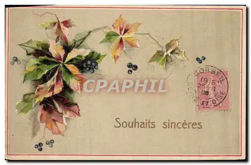 Cartes postales Fantaisie Fleurs