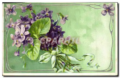 Cartes postales Fantaisie Fleurs