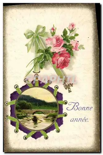 Cartes postales Fantaisie Fleurs