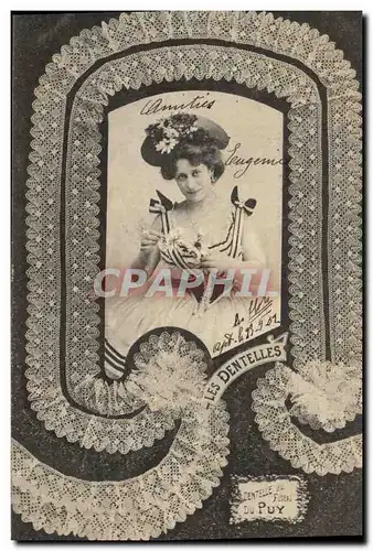 Cartes postales Folklore Dentelle Dentelliere Le Puy