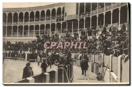 Cartes postales Corrida Course de Taureaux Corrida de toros