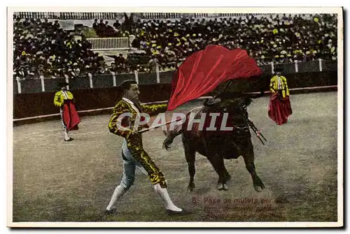 Cartes postales Corrida Course de Taureaux