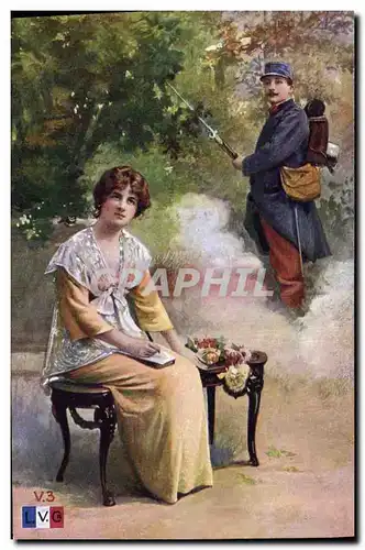 Cartes postales Militaria