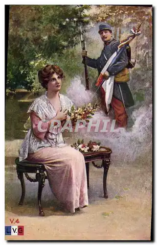 Cartes postales Militaria