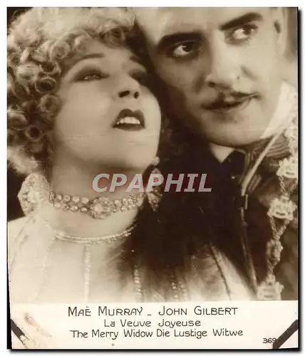 Cartes postales moderne Cinema Mae Murray John Gilbert La veuve joyeuse