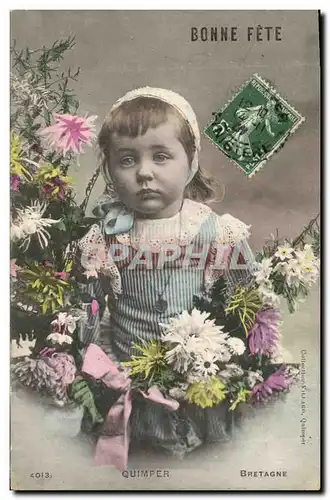 Cartes postales Folklore Enfant Quimper