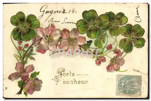 Cartes postales Fantaisie Fleurs