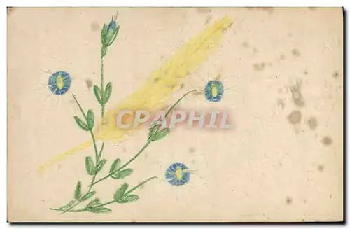 Cartes postales Fantaisie Fleurs