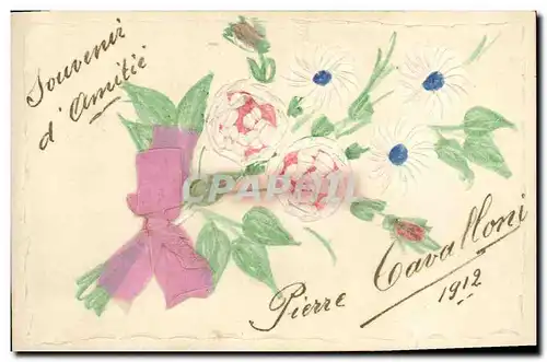 Cartes postales Fantaisie Fleurs