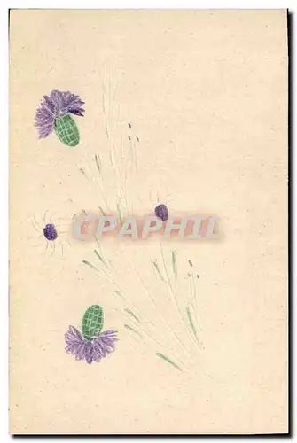 Cartes postales Fantaisie Fleurs