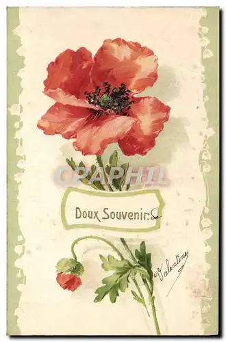 Cartes postales Fantaisie Fleurs