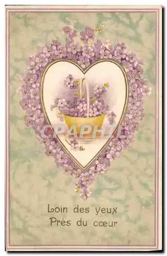 Cartes postales Fantaisie Fleurs