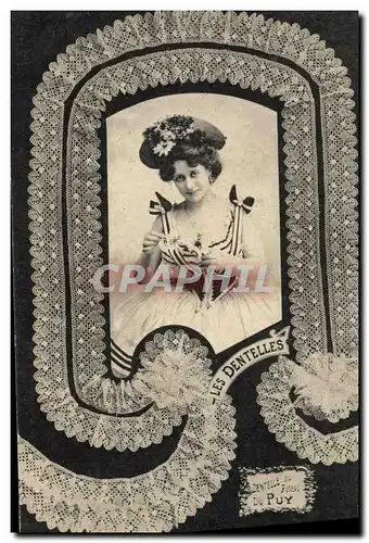 Cartes postales Folklore Dentelle Dentelliere Le Puy