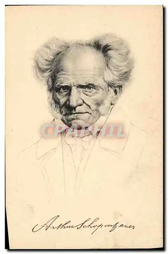 Cartes postales Arthur Schopenhauer