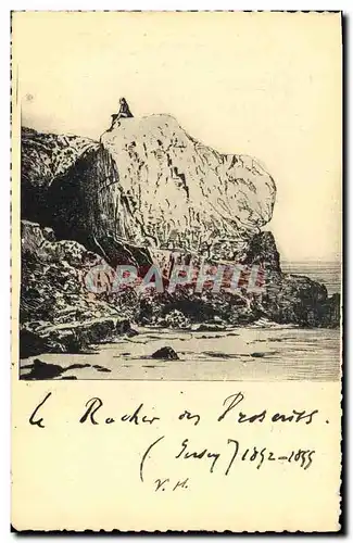 Cartes postales Victor Hugo Le rocher des proscrits a Jersey