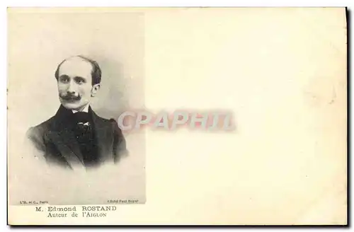 Cartes postales Edmond Rostand Auteur de l&#39Aiglon