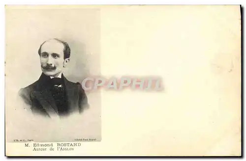 Cartes postales Edmond Rostand Auteur de l'Aiglon