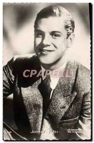 Cartes postales moderne Cinema Johnny Hess