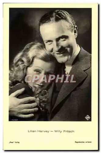 Cartes postales moderne Cinema Lilian Harvey Willy Fritsch