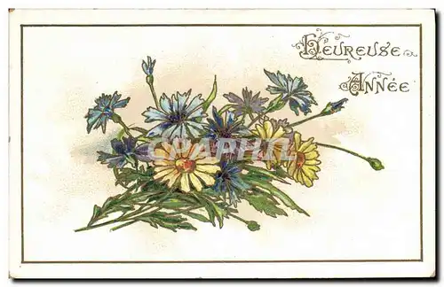 Cartes postales Fantaisie Fleurs