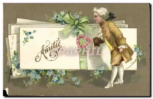 Cartes postales Fantaisie Fleurs Enfant