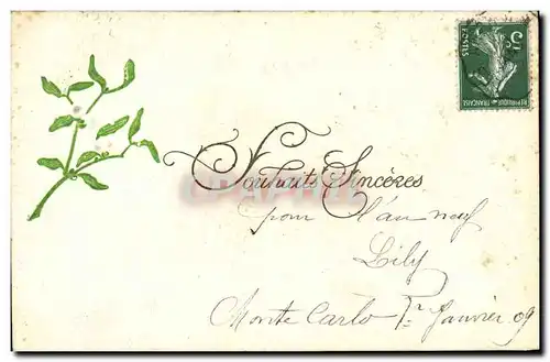 Cartes postales Fantaisie Fleurs