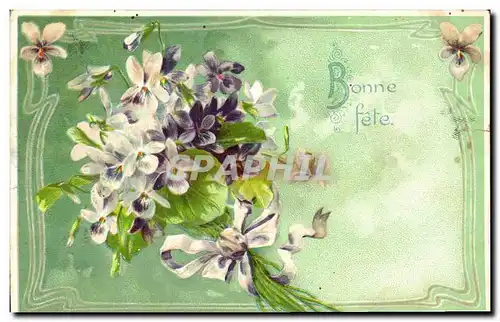 Cartes postales Fantaisie Fleurs