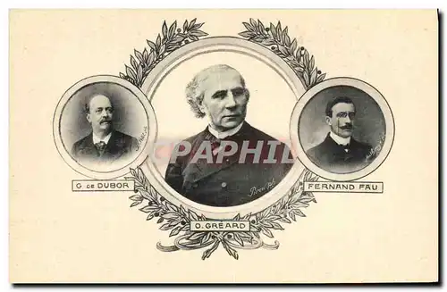 Cartes postales G de Dubor Greard Fernand Fau