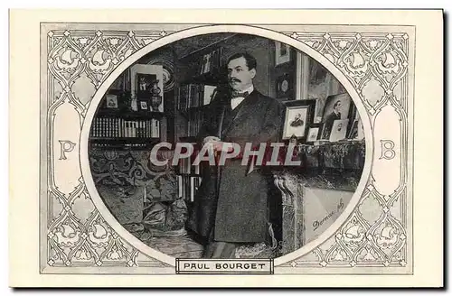 Cartes postales Paul Bourget