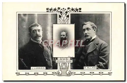 Cartes postales Lorrain Grosclaude Allais