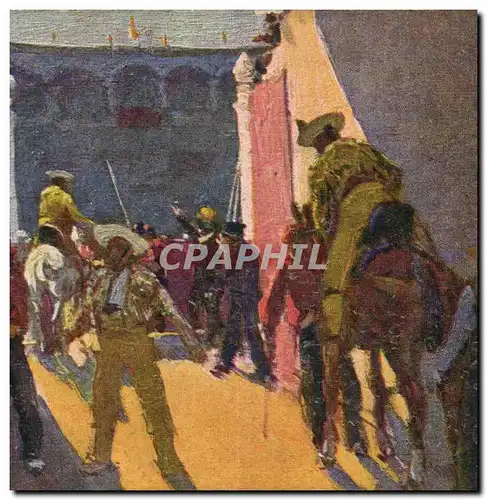 Cartes postales Corrida Course de taureaux