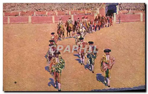 Cartes postales Corrida Course de taureaux
