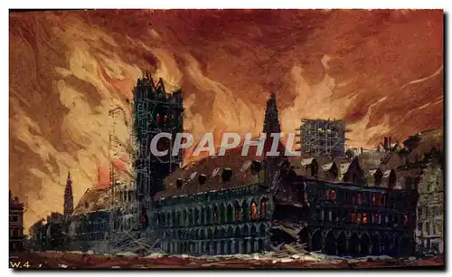 Cartes postales Militaria Ypres