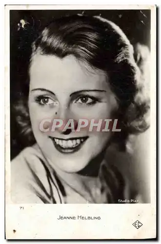 Cartes postales moderne Cinema Jeanne Helbling
