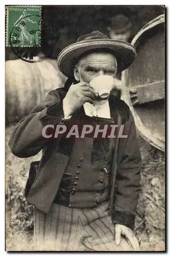 Cartes postales Folklore Bretagne Viel homme