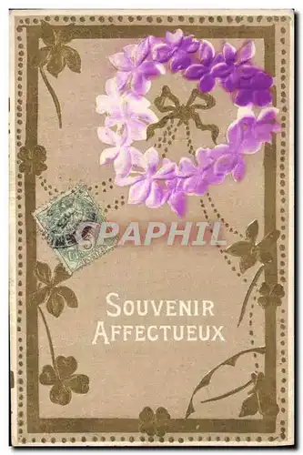 Cartes postales Fantaisie Fleurs