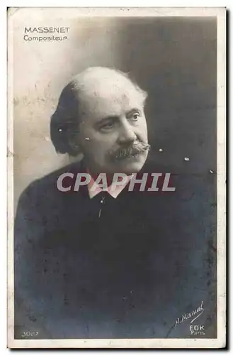 Cartes postales Massenet Compositeur