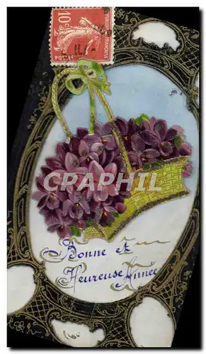 Cartes postales Fantaisie Fleurs (carte transparente)