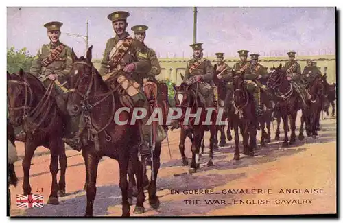 Cartes postales Militaria En guerre Cavalerie anglaise