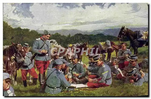 Cartes postales Militaria Une bonne partie Cartes