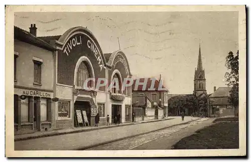 Cartes postales Cinema Mourmelon le Grand Rue du General Gouraud Au Carillon TOP