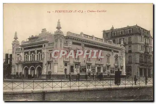 Cartes postales Cinema Castillet Perpignan